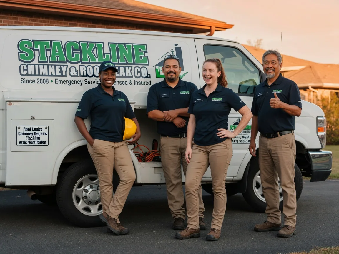 Chimney flashing repair company in Manchester, GA
